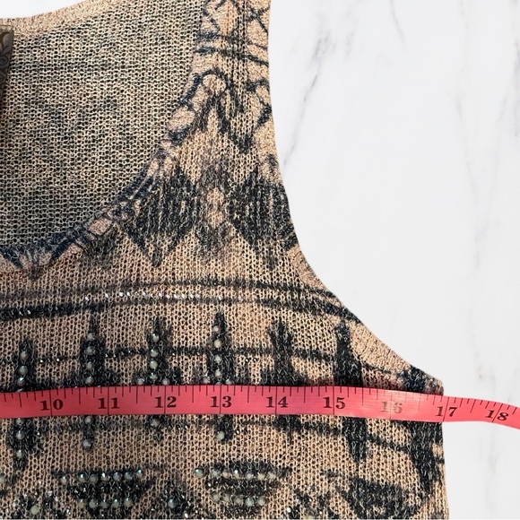 Vocal Aztec Tribal Tank Top Vintage  Sz XL - Picture 4 of 13